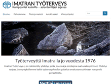 Tablet Screenshot of imatrantyoterveys.fi